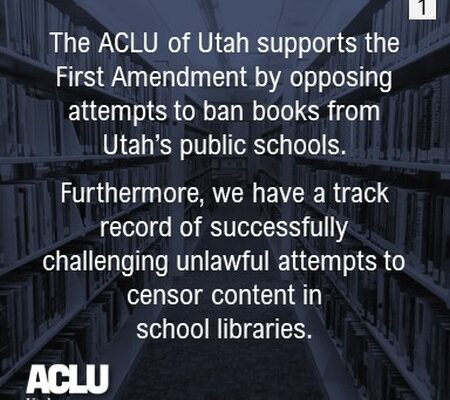 book banning, first amendment, canyons school district