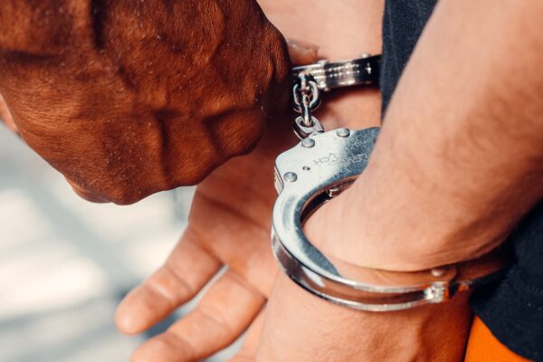 arrested, free photo
