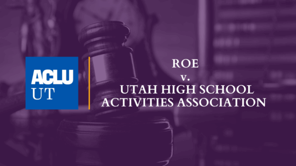 Roe v. Utah High School Activities  Association Graphic