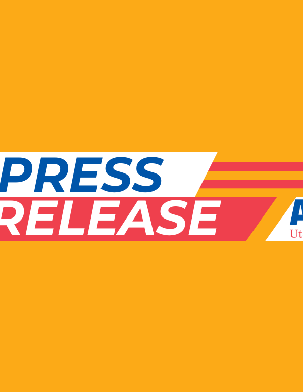 Graphic for the ACLU of Utah that reads "press release".
