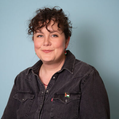 Headshot of Sarah Balland for the ACLU of Utah.