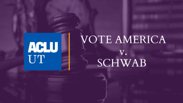 Graphic for Vote America v. Schwab