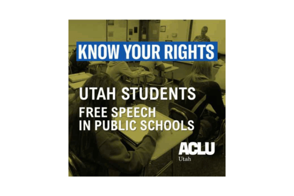 Know Your Rights Utah schools
