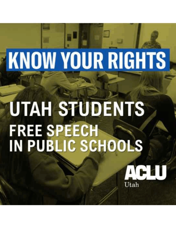 Know Your Rights Utah schools
