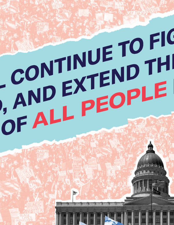 aclu of utah annual report 2023 graphic