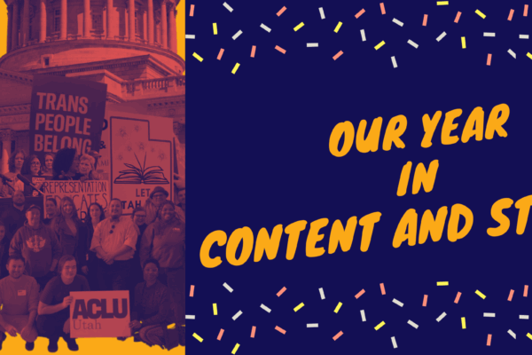 graphic for our year in content and stories blog post