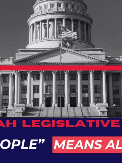 Graphic for aclu of utah 2024 we the people campaign