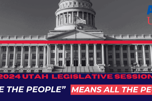 Graphic for aclu of utah 2024 we the people campaign
