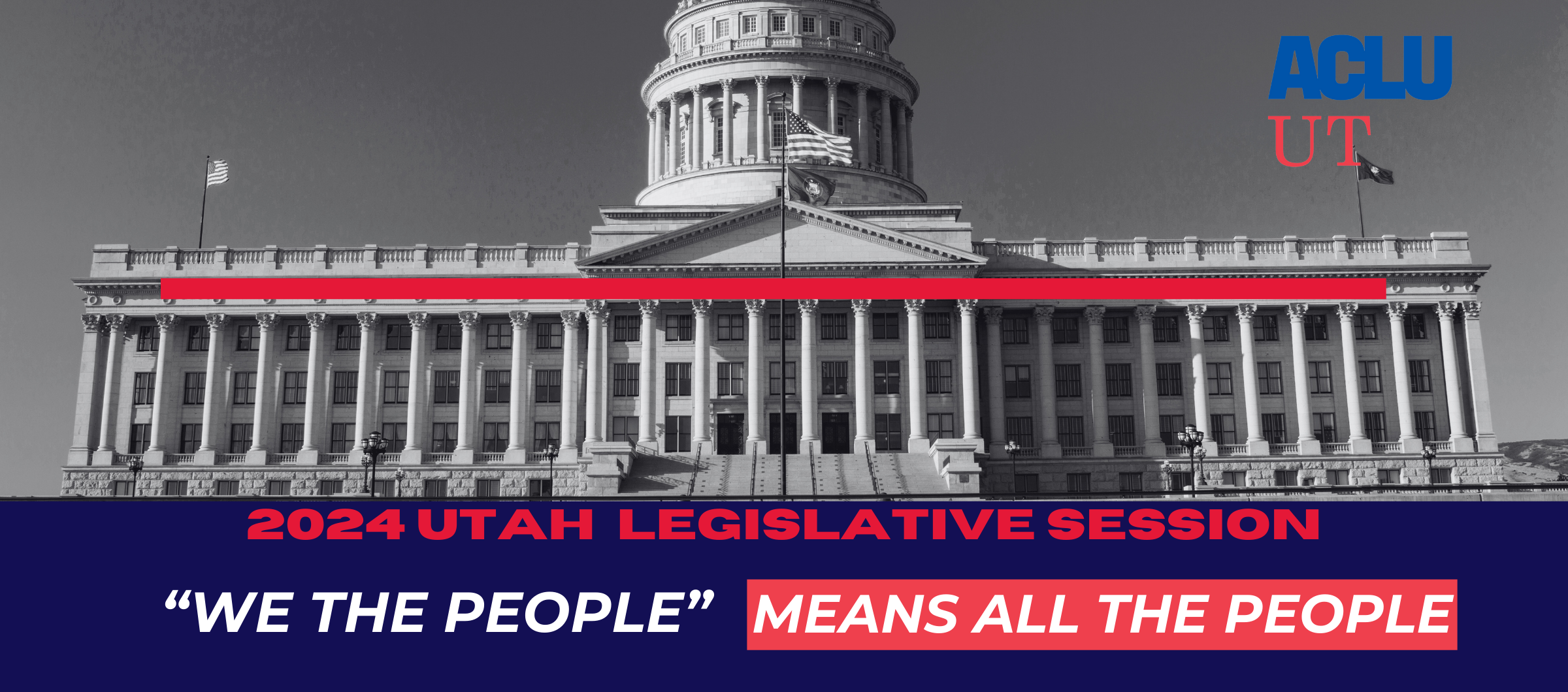 Graphic for aclu of utah 2024 we the people campaign