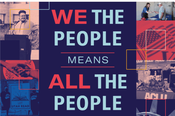 2024 graphic for aclu of utah's annual report.