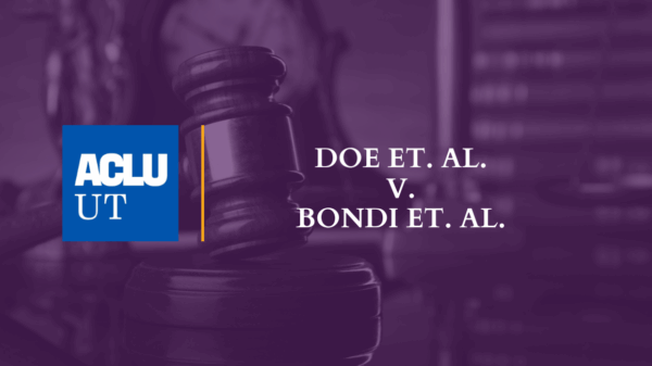 Doe et. al. v. Bondi et. al.