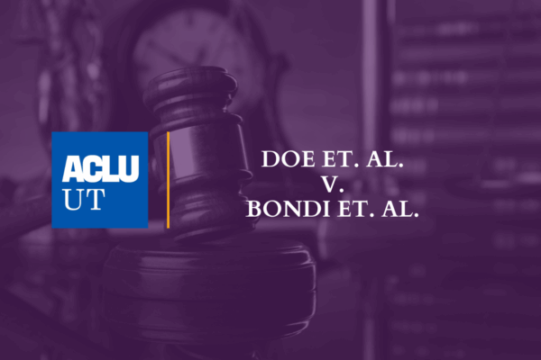 Doe et. al. v. Bondi et. al.