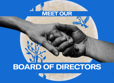 graphic for meeting our board members.
