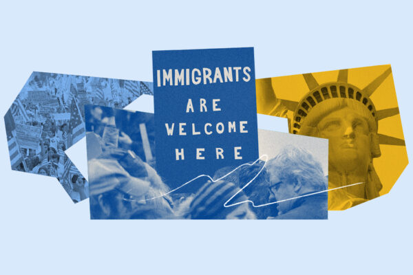 Immigrants are welcome here