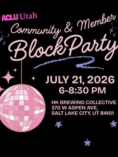 Community & Member Block Party
