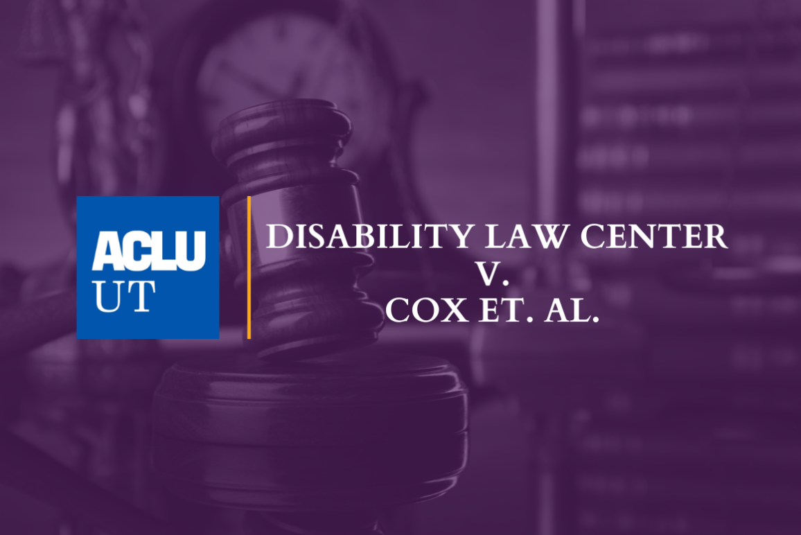 Disability Law Center v.  Cox et. al. 