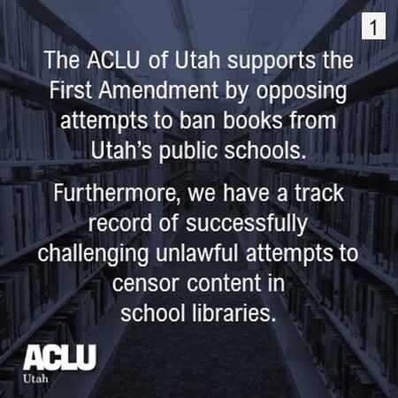 book banning, first amendment, canyons school district