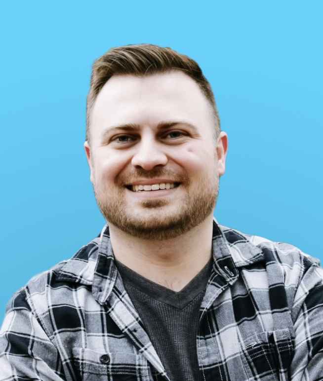 Headshot of Tyrell Aagard, Development Director for the ACLU of Utah.