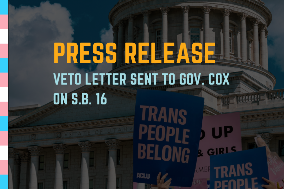 Graphic for press release veto letter sb 16