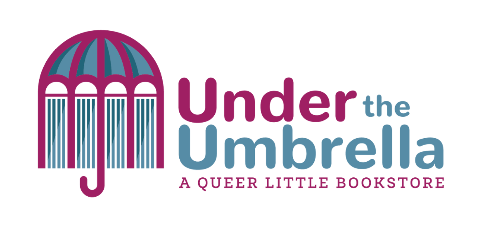 Logo for Under the Umbrella Bookstore
