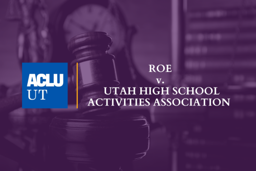 Roe v. Utah High School Activities  Association Graphic