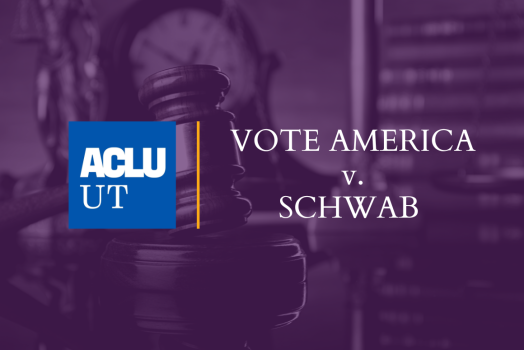 Graphic for Vote America v. Schwab 